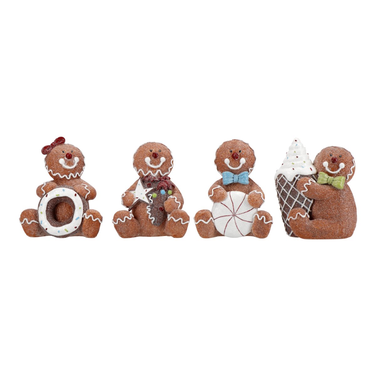 Pepparkaksgubbe med Kaka 10,5×6,7×12,7cm - Bild 6