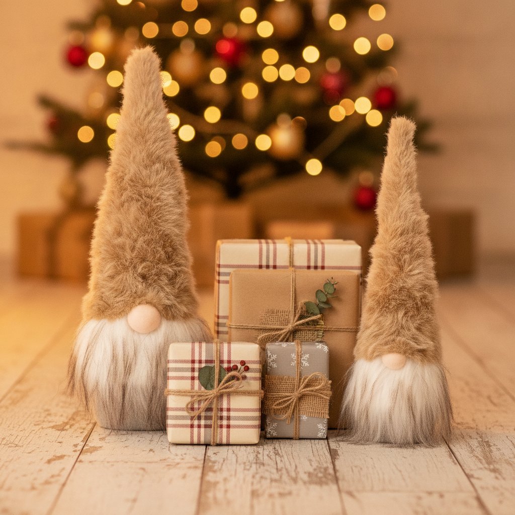 Tomte Evert Brun Large 10x34cm - Bild 5