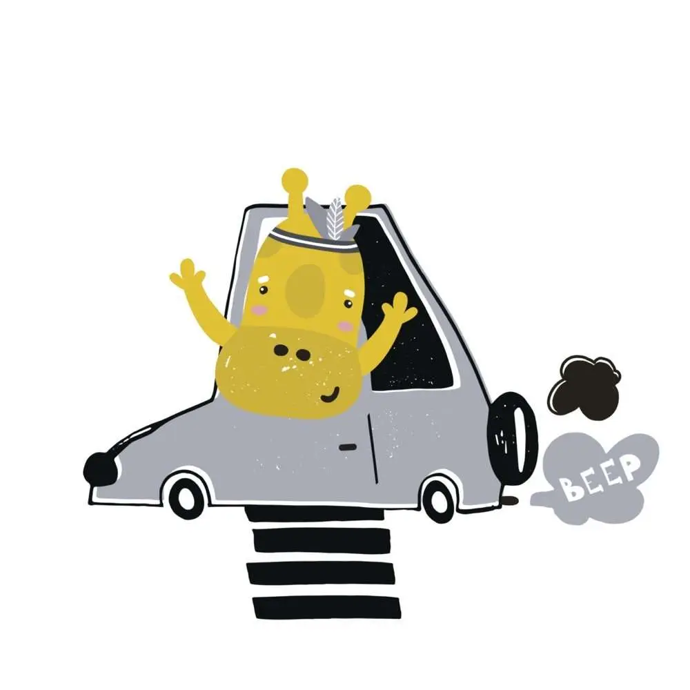 Barnposter – Hippo Beep