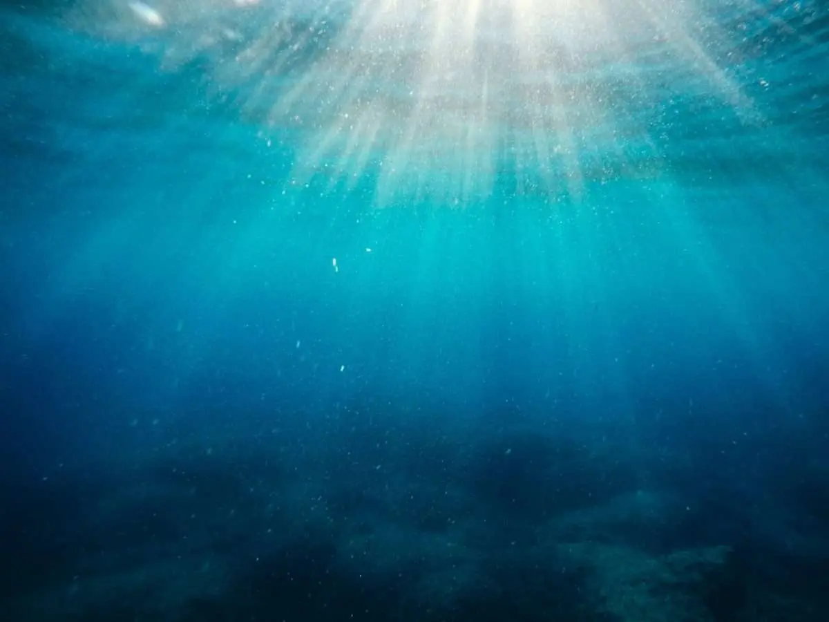 Poster Naturmotiv – Solen genom havet - Bild 2