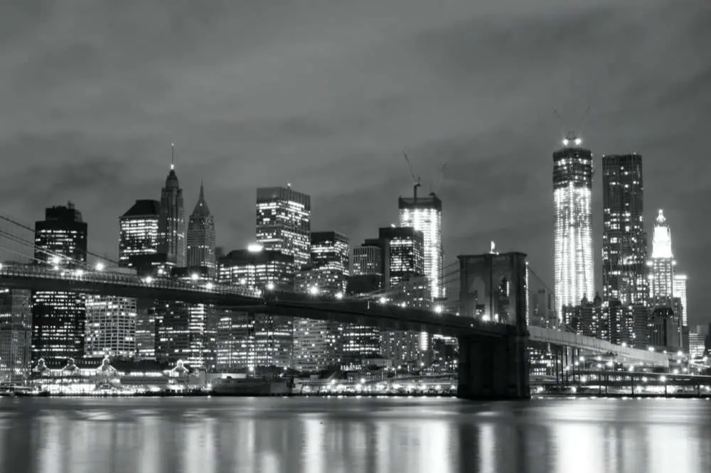 Poster Stadsmotiv – New York Manhattan - Bild 2