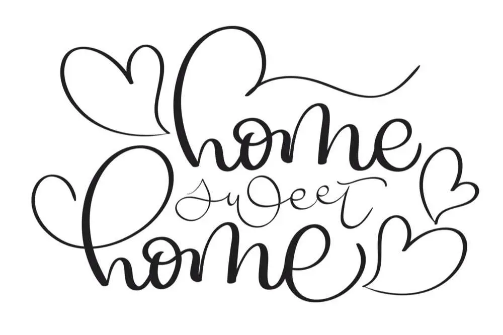 Poster Symboler – Home Sweet Home